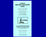 Brochure - Dunbar`s Meeting Procedure Guide (PARL-8A)