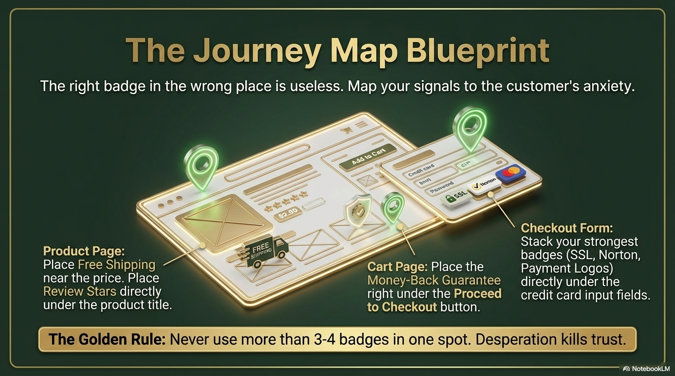 The Journey Map Blueprint — right badge, right place, right page