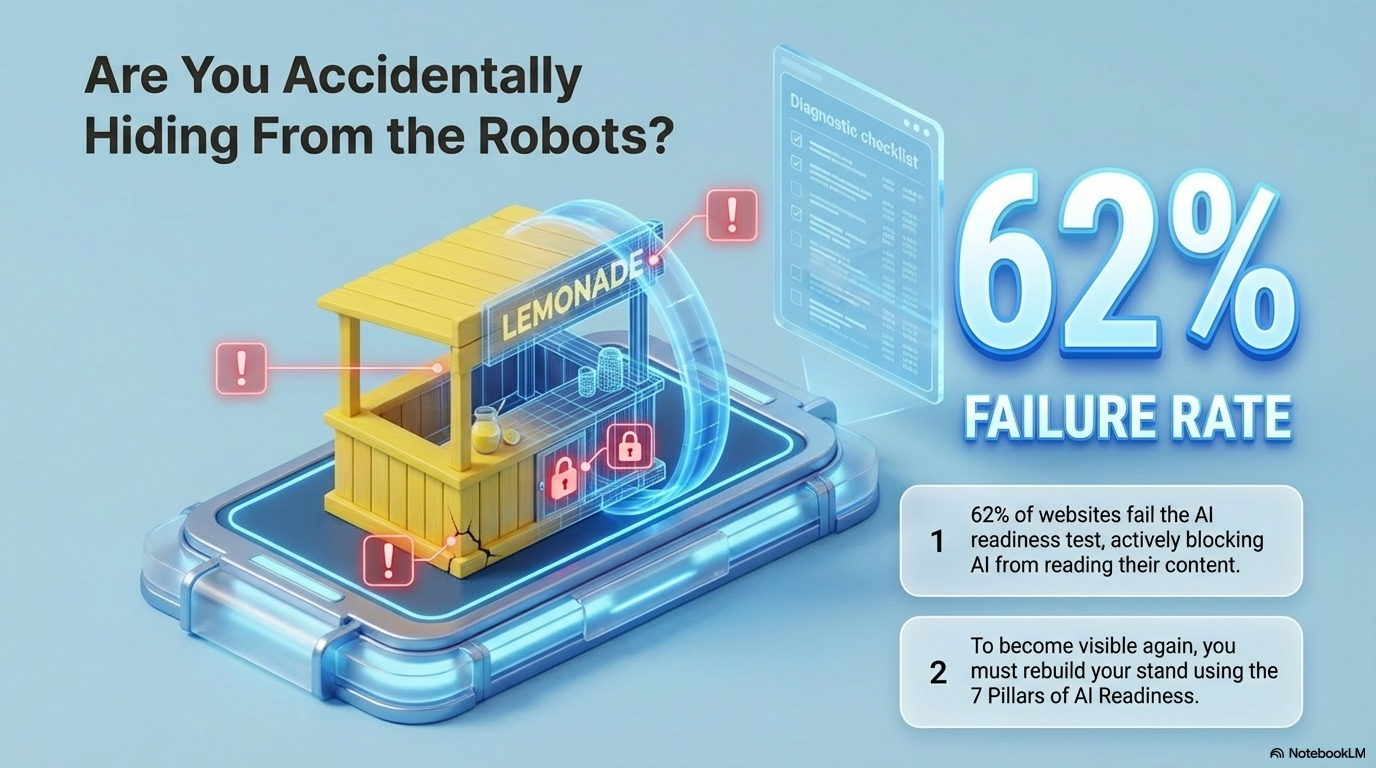 62% failure rate — hiding from the robots