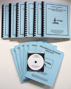 Parliamentary Procedure 6-Member Team Package (PARL-5)