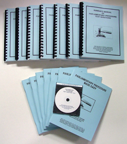 ★ Parliamentary Procedure 7-Member Team Package (PARL-15)