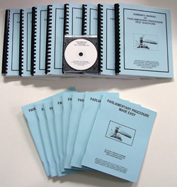 Parliamentary Procedure 8-Member Team Package (PARL-7)