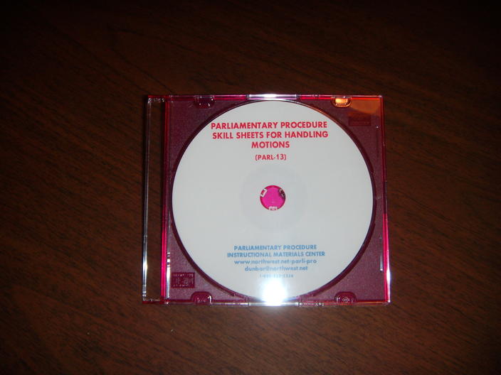 ★ Parliamentary Procedure Skill-Sheets (Mini Lessons) for