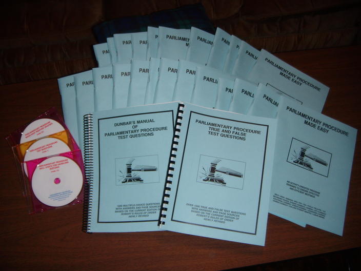 Parliamentary Procedure Classroom Package (PARL-10)